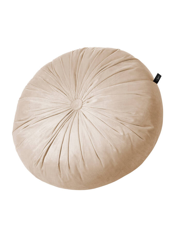 Decorative Velvet pillowcase Soft 40x40 A834 - beige