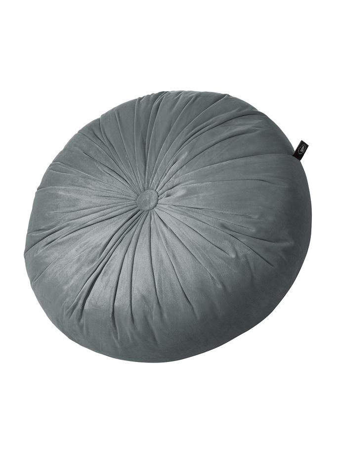 Decorative Velvet pillowcase Soft 40x40 A834 - dark grey