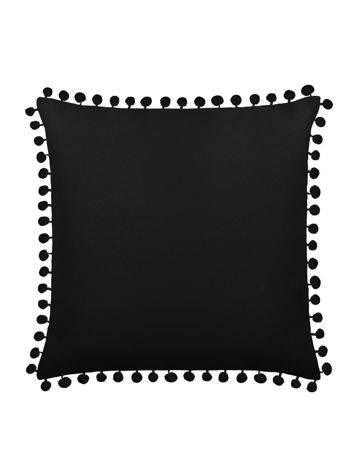 Decorative pillowcase Fluffy 45x45 A662 - black