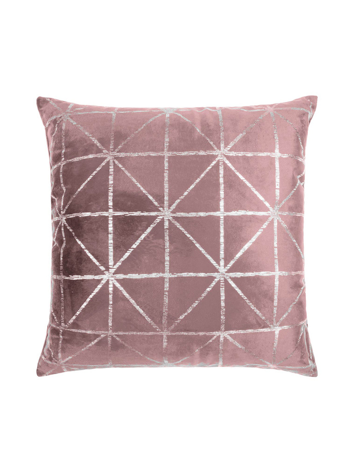 Decorative pillowcase Glossy 45x45 A459 - powder pink
