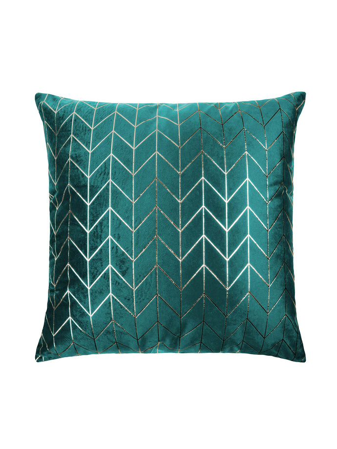 Decorative pillowcase Nord 45x45 A461 - dark turquoise 