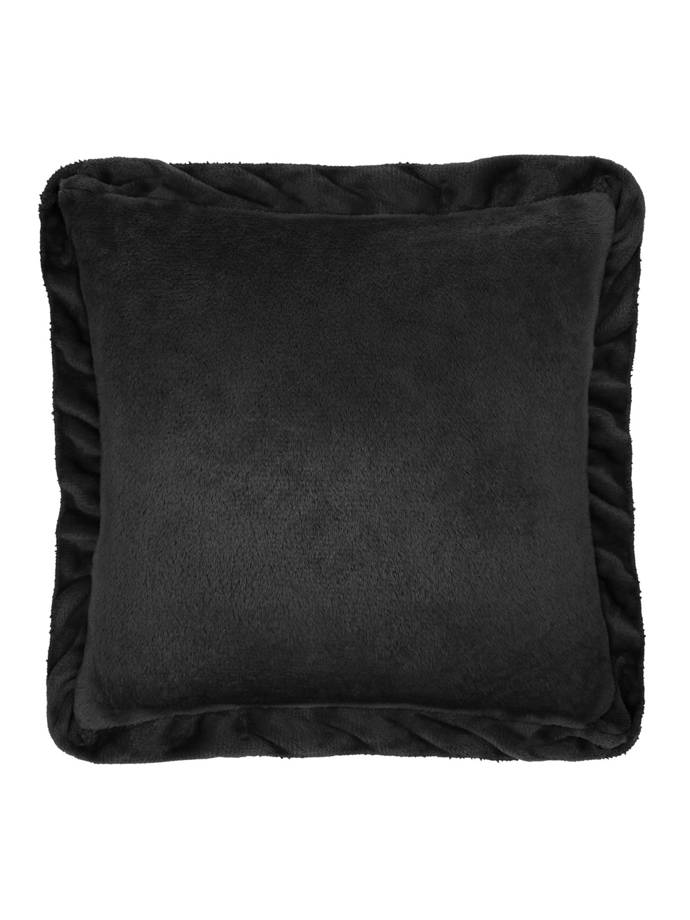 Decorative pillowcase Ruffly 40x40 A669 - black