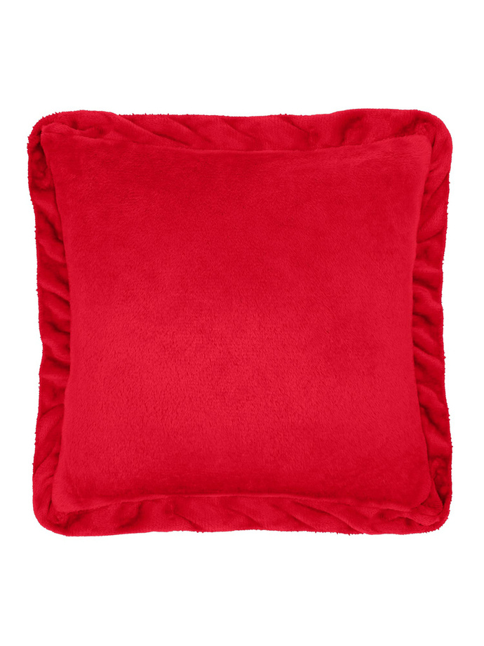 Decorative pillowcase Ruffly 40x40 A669 - red