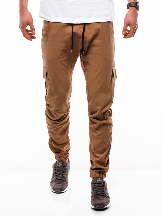 MEN'S JOGGER PANTS P333 - CAMEL | MODONE wholesale - Clothing For Men