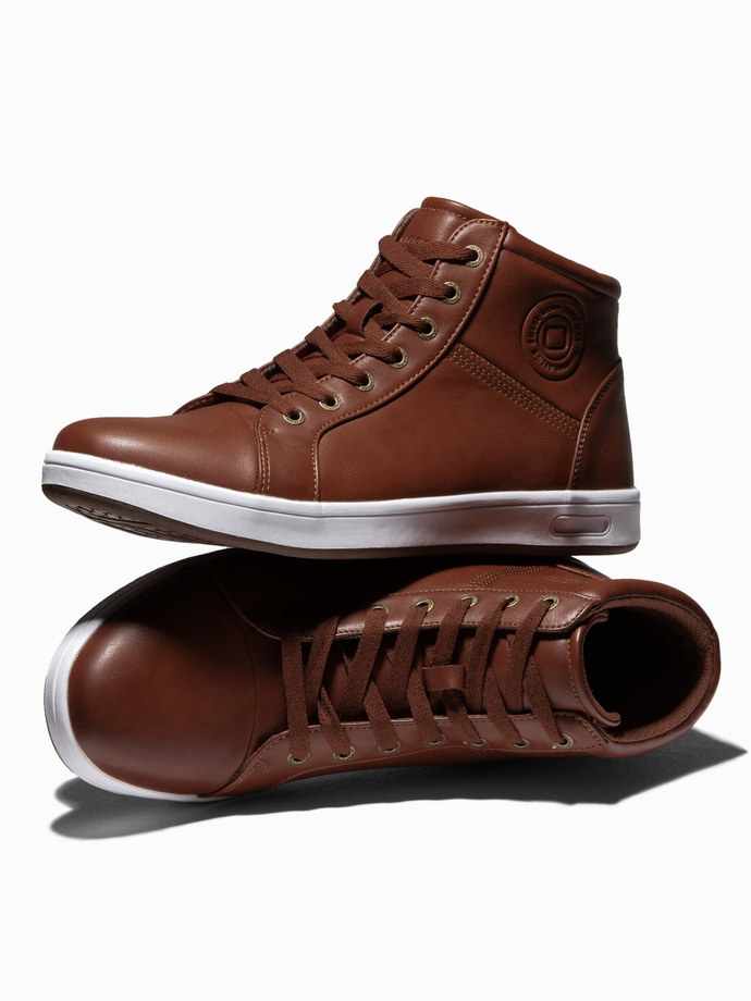 Men�s ankle shoes T328 brown MODONE wholesale Men�s ankle shoes T328 brown MODONE wholesale