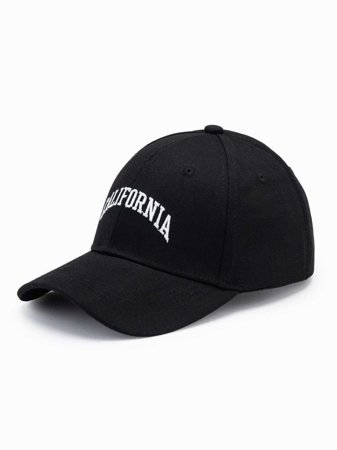 Men's baseball cap H174 - black