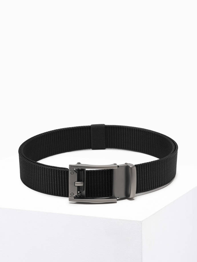 Men's belt A827 - black