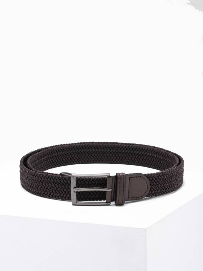 Men's belt A830 - brown