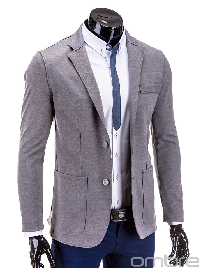 Men's blazer M49 - grey
