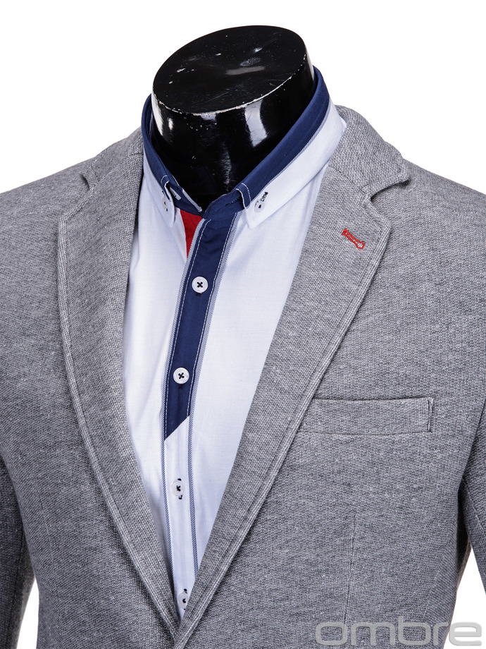Men's blazer M68 - grey