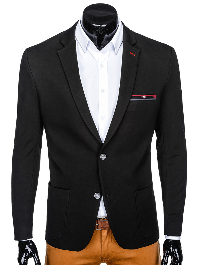 Men's blazer jacket M76 - black