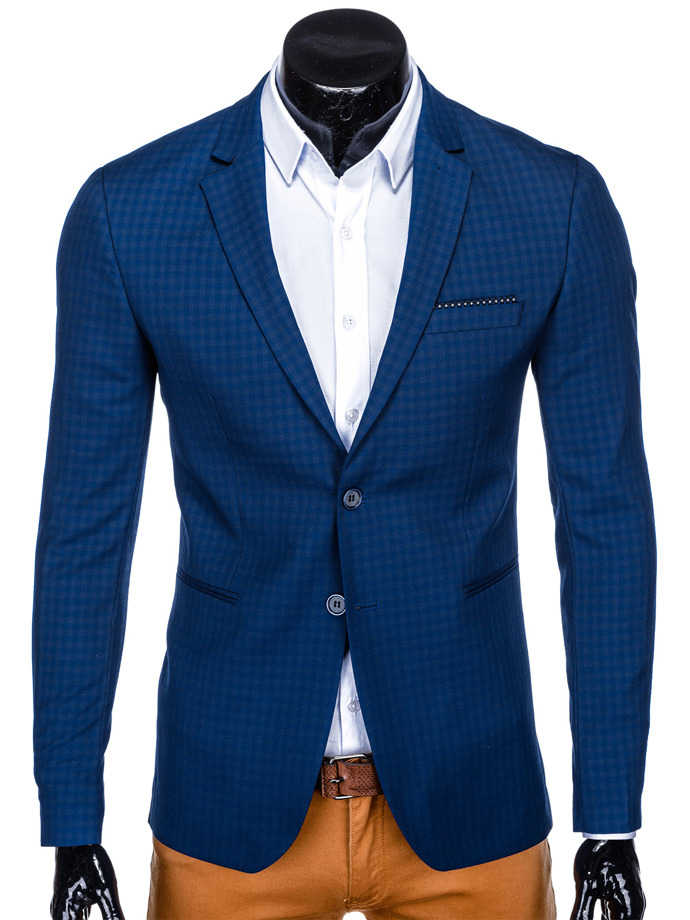 Men's blazer jacket M85 - blue | MODONE wholesale - Clothing For Men