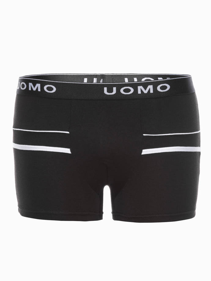 Men's boxer shorts U384 - black