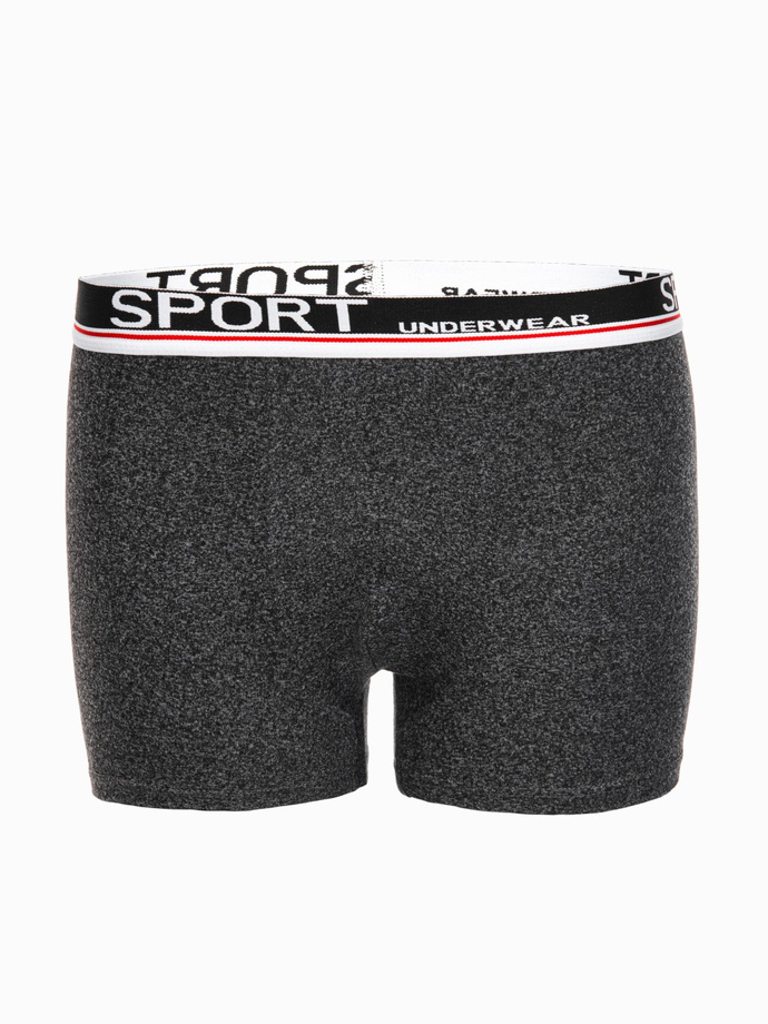 Men's boxer shorts U402 - dark grey