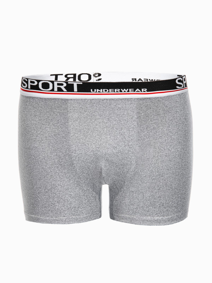Men's boxer shorts U402 - light grey