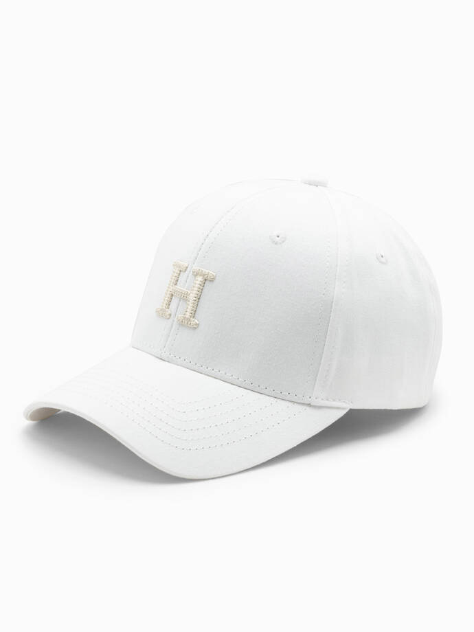 Men's cap H159 - white