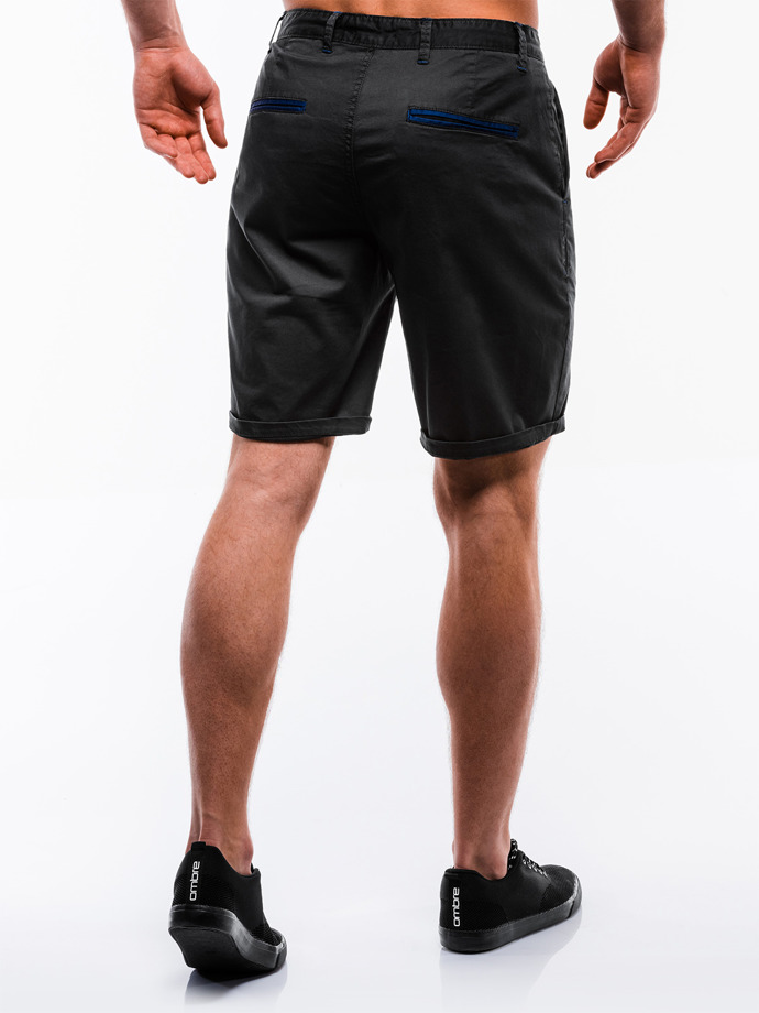 Men's casual shorts W207 - black | MODONE wholesale - Clothing For Men