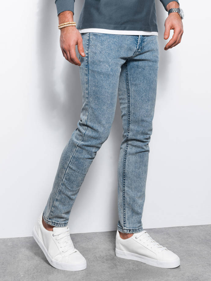 Men's denim pants SKINNY FIT - light blue V2 P1062