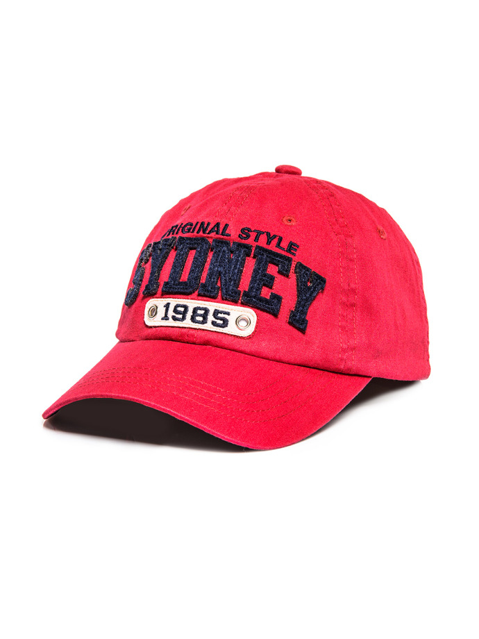 Men's hat H013 - red