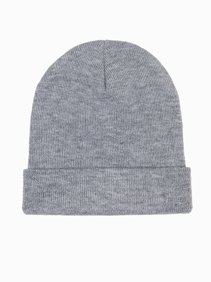 Men's hat H156 - light grey