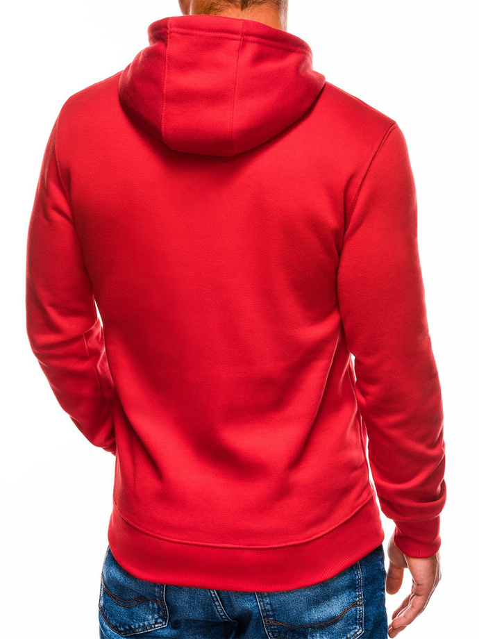 Men's hooded sweatshirt B979 red MODONE wholesale Clothing For Men