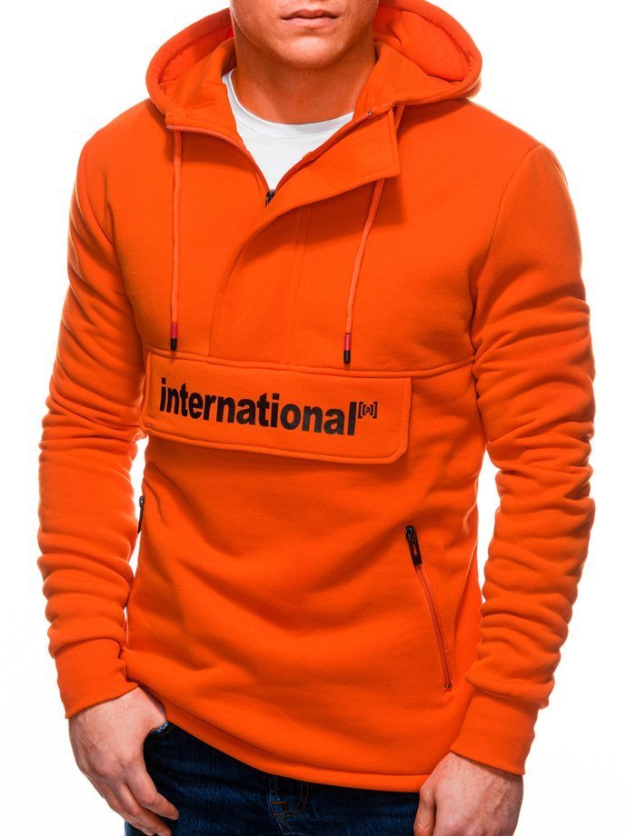 Men's hoodie B1242 - orange