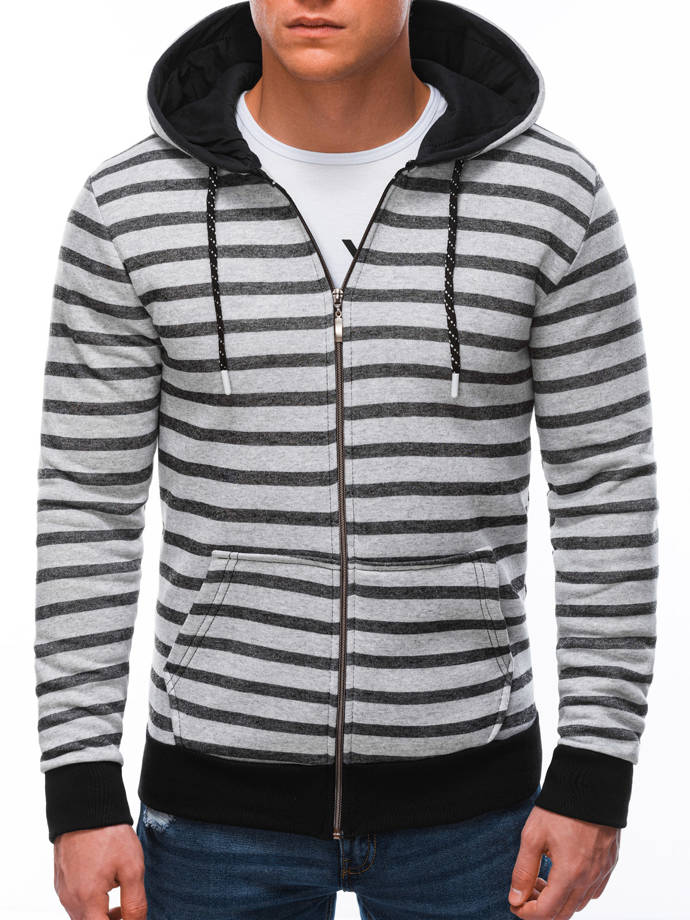 Men's hoodie B1383 - grey