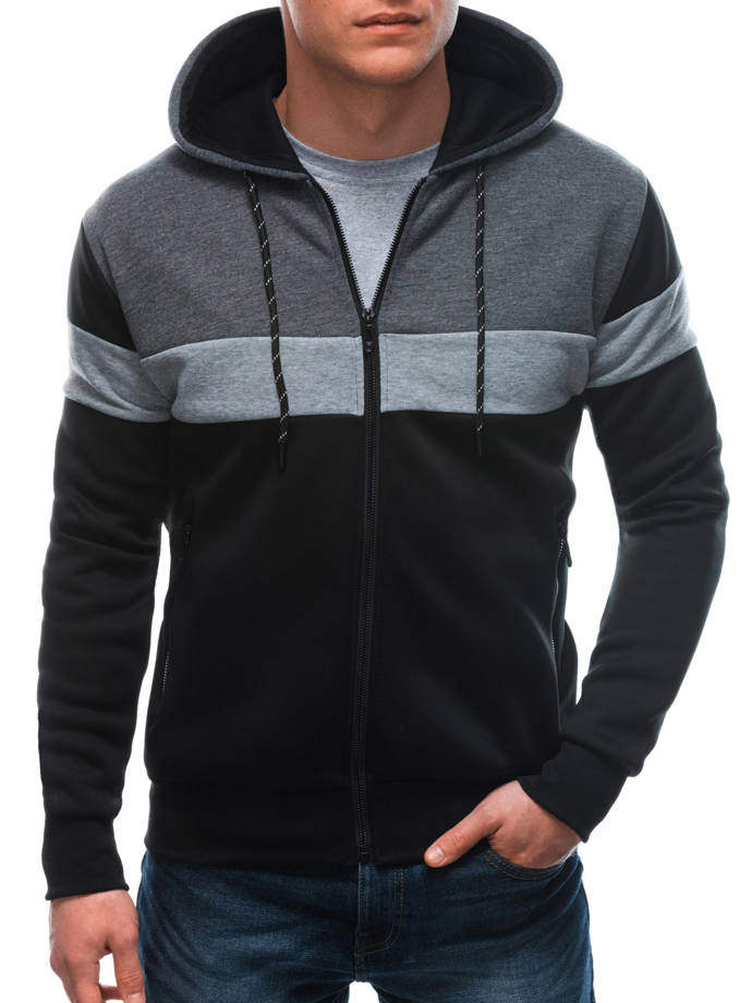 Men's hoodie B1416 - black