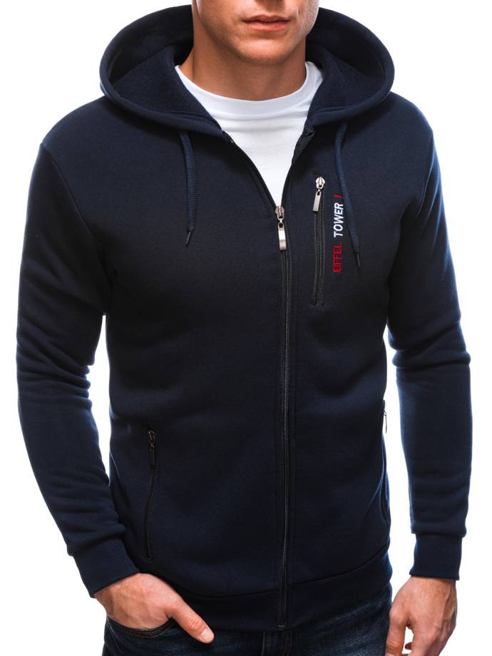 Men's hoodie B1540 - navy