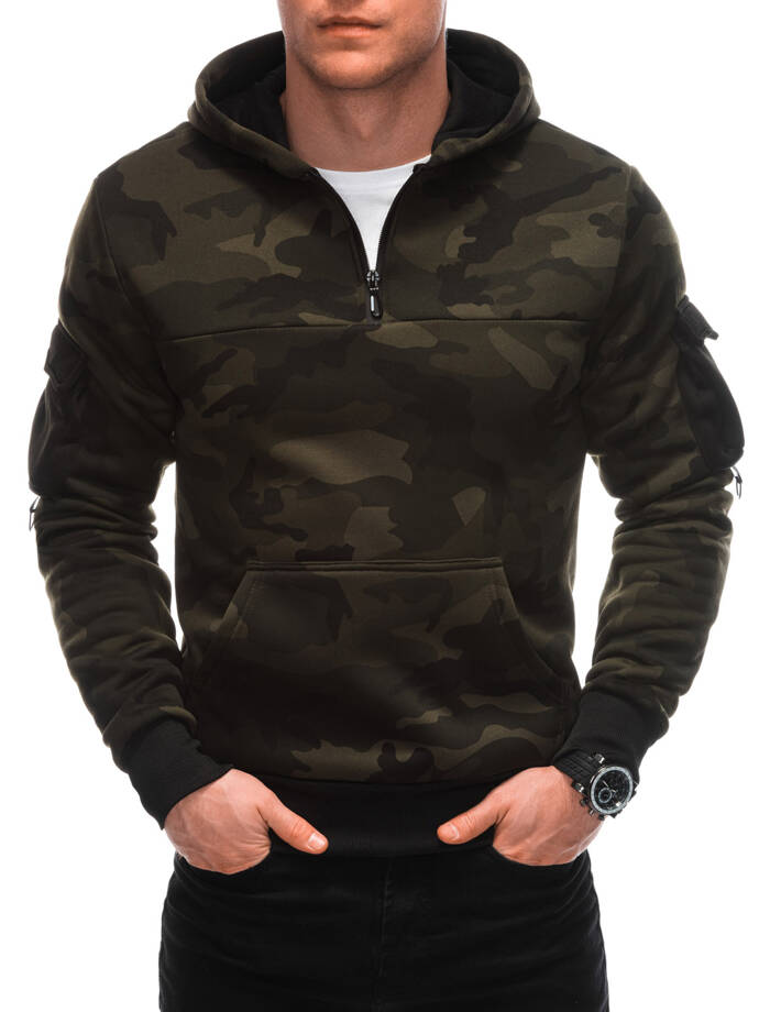 Men's hoodie B1629 - green