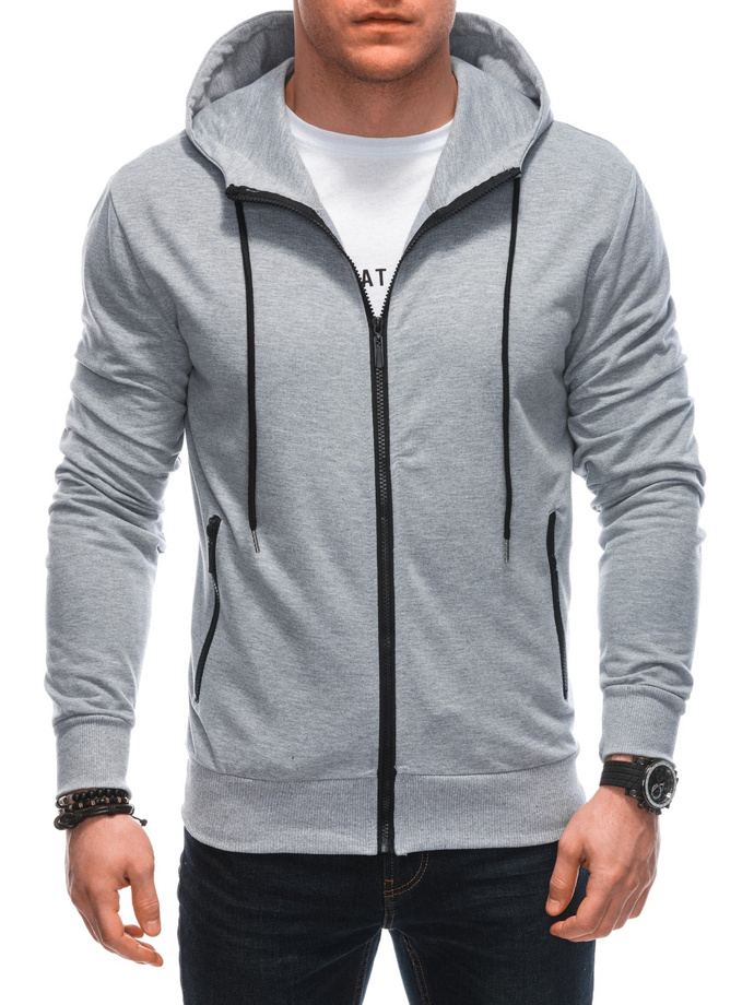 Men's hoodie B1645 - grey