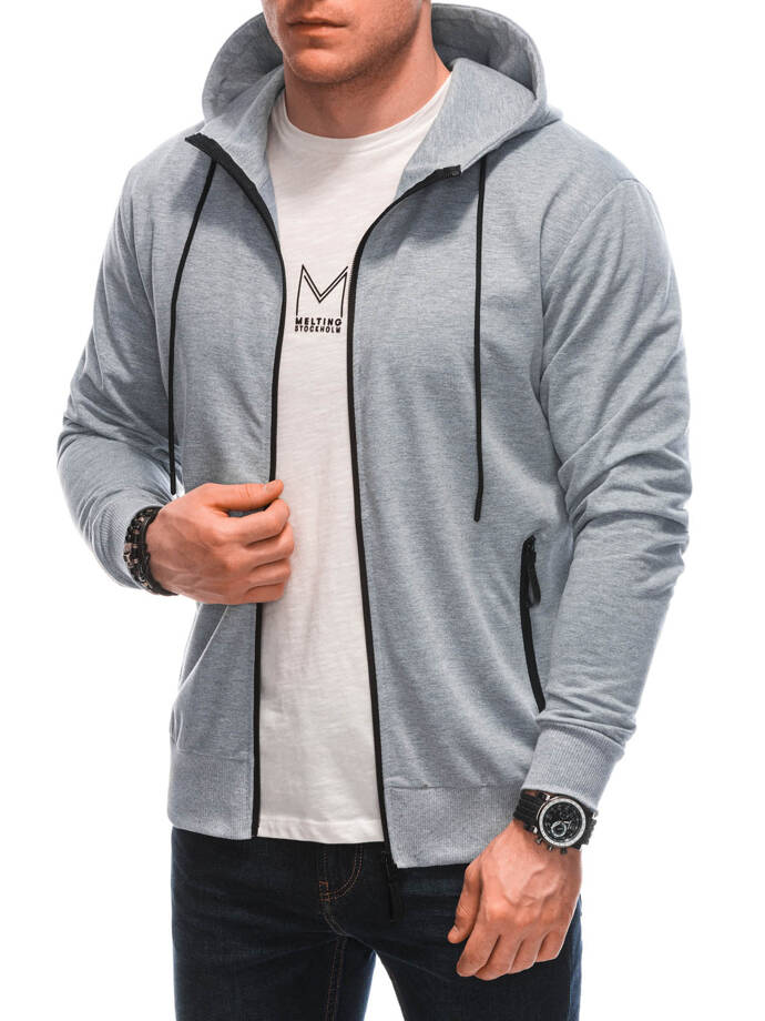 Men's hoodie B1648 - grey