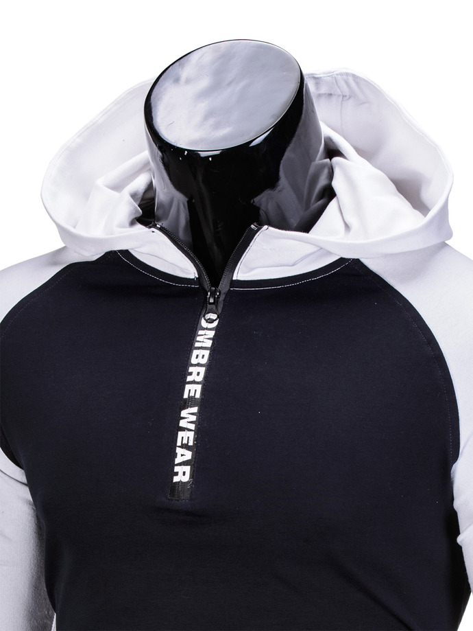 Men's hoodie B675 - navy