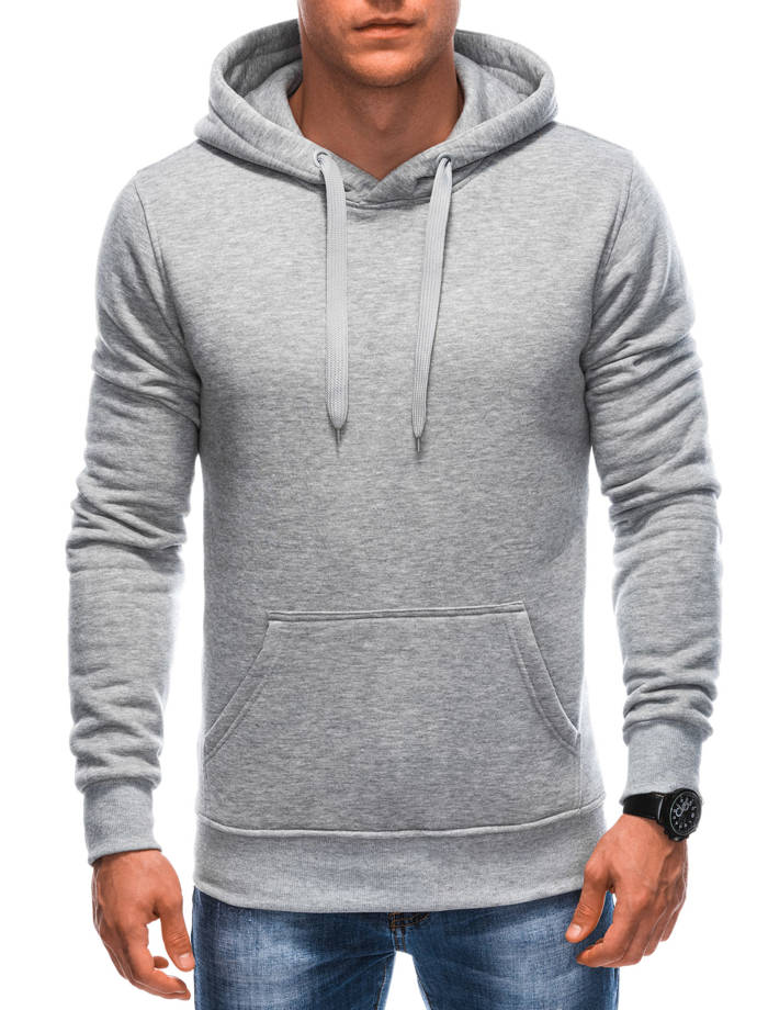 Men's hoodie B873 - grey