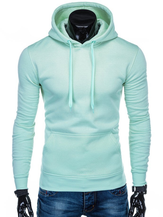 Men's hoodie B873 - mint