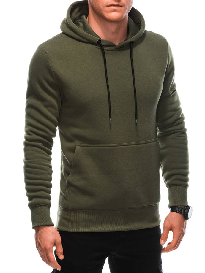 Men's hoodie EM-SSNZ-22FW-018 V2 - olive