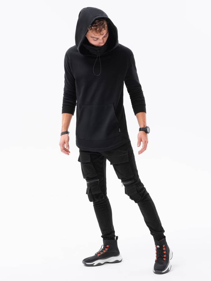 Men's hoodie New York - black B1012
