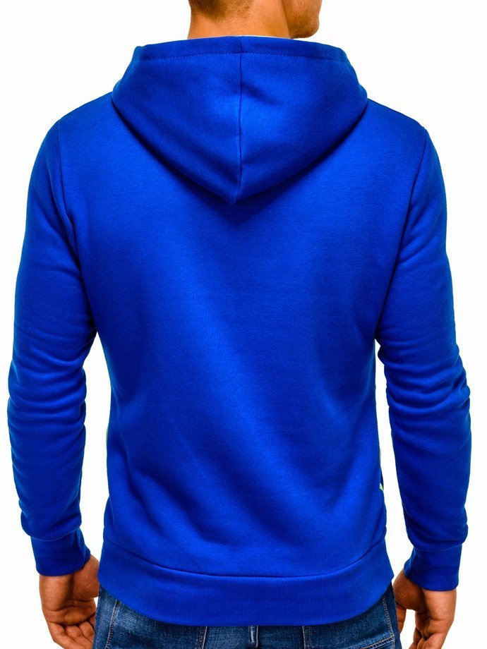 Men's hoodie PACO - blue/green