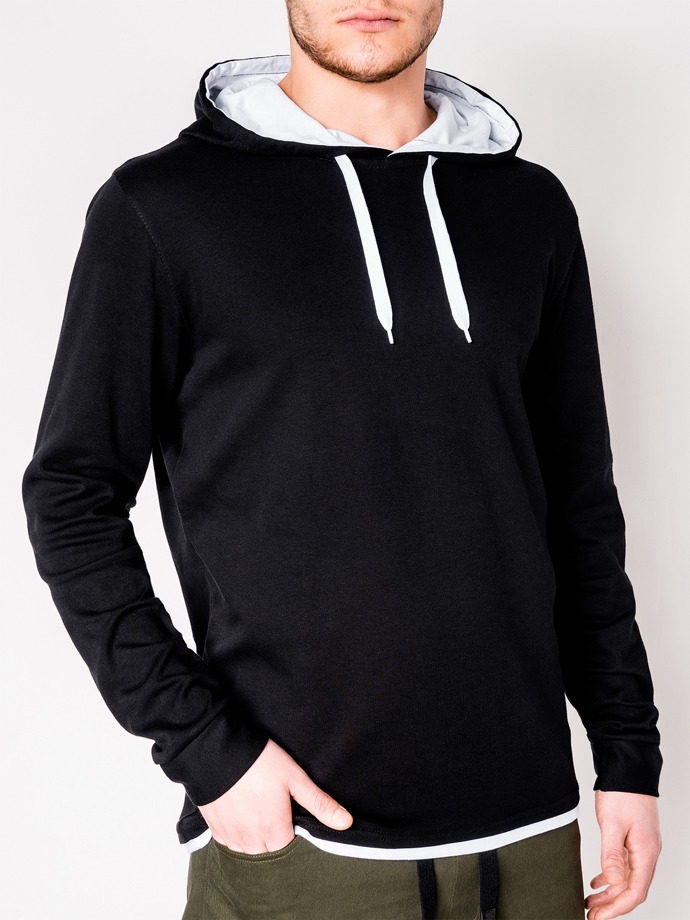 Men's hoodie - black CAMILO