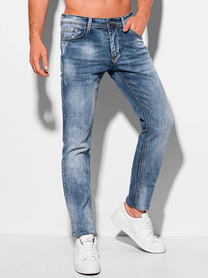 Men's jeans P1107 - blue