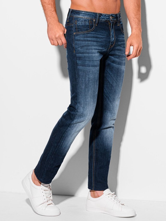 Men's jeans P1108 - dark blue