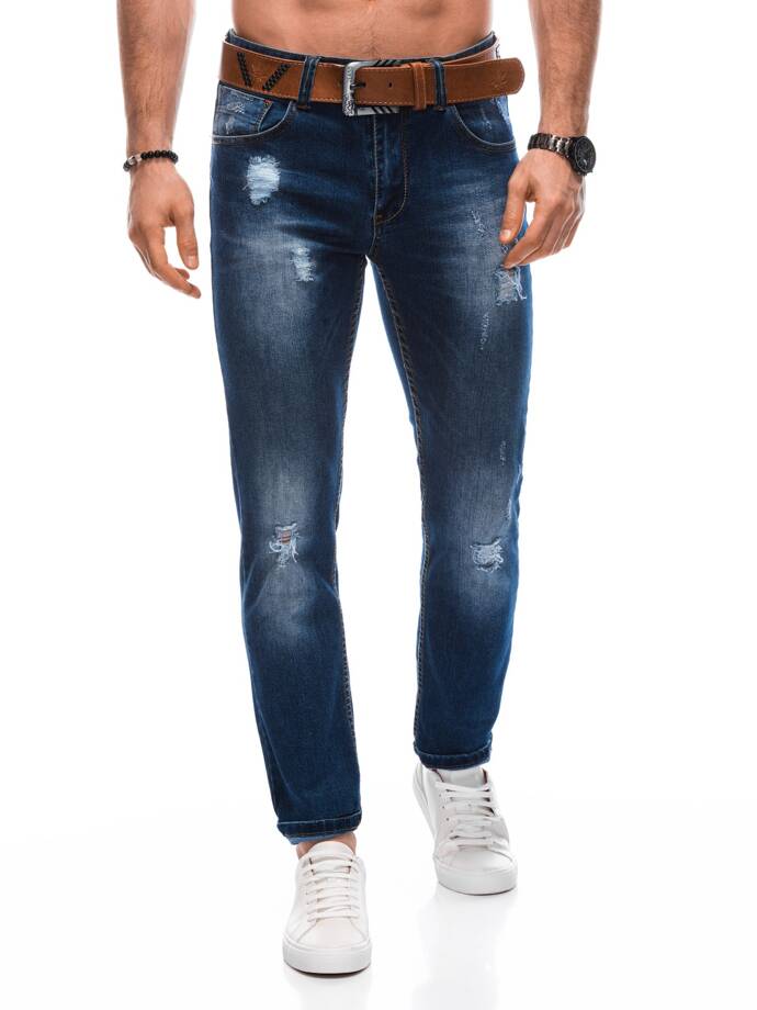 Men's jeans P1455 - blue