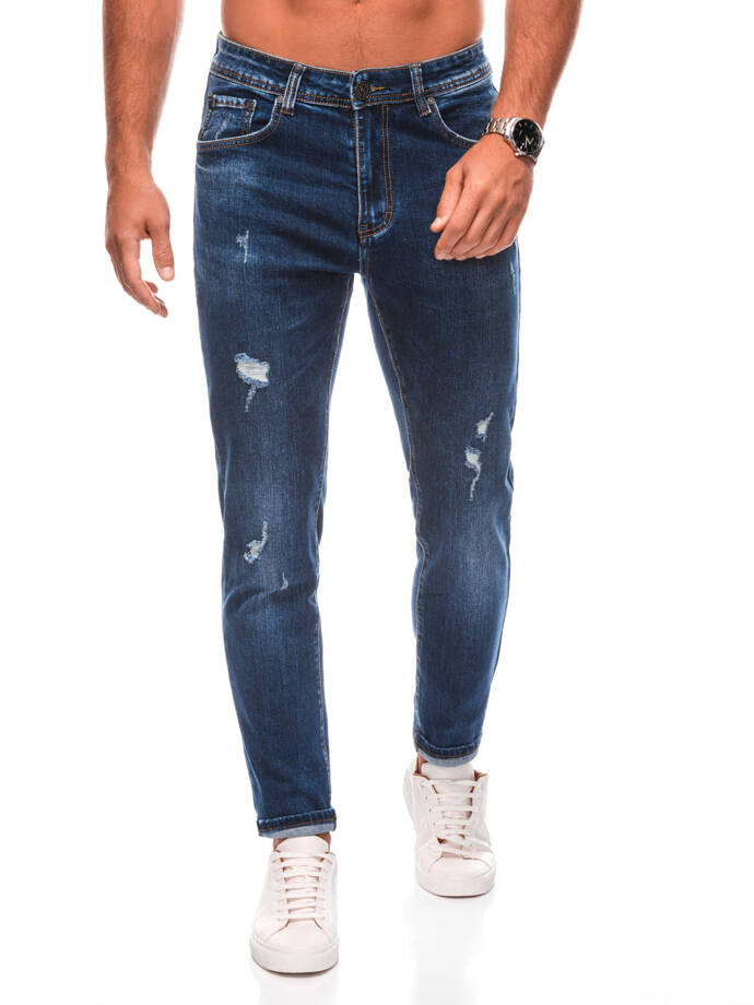 Men's jeans P1491 - dark blue