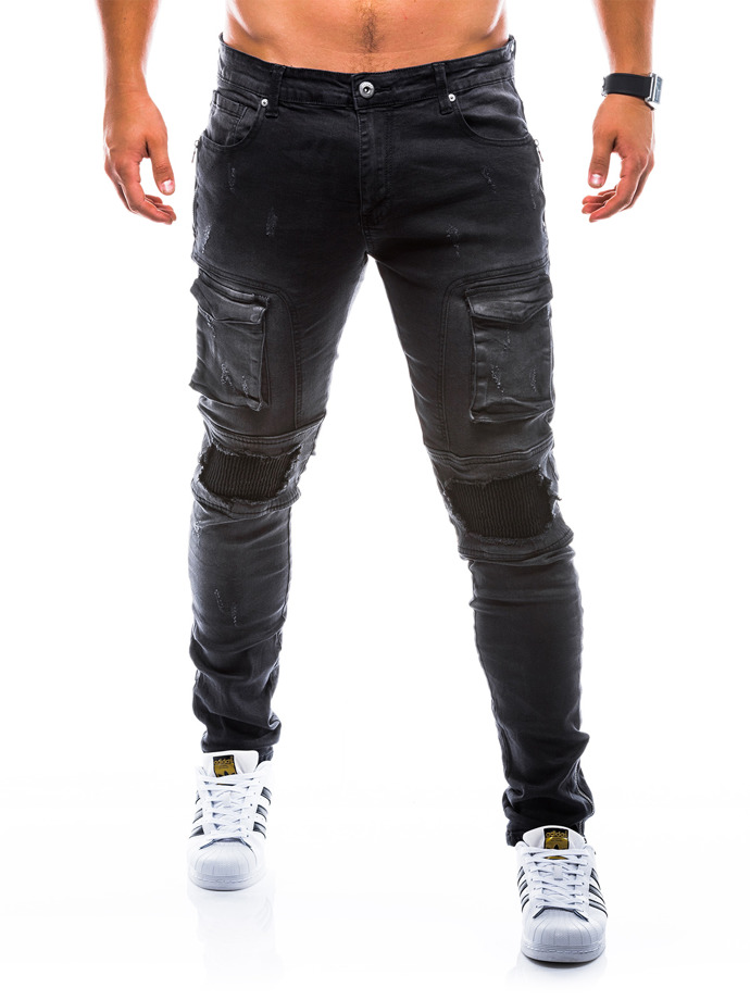 Men's jeans - black P773