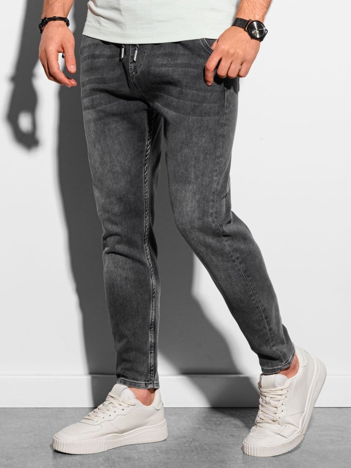 Men's jeans - dark grey P1057