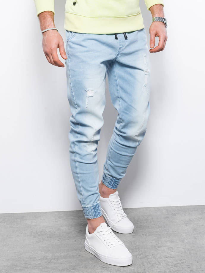 Men's jeans - light blue P1081