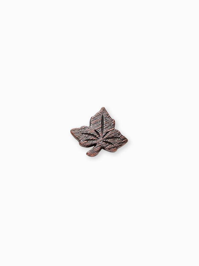 Men's lapel pin leaf A230