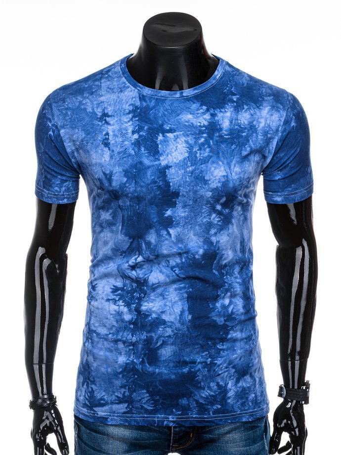Men's plain t-shirt S1339 - dark blue | MODONE wholesale - Clothing For Men