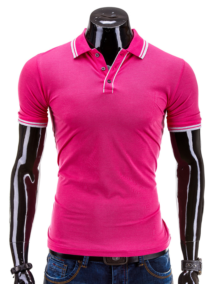Men's polo shirt S560 - pink