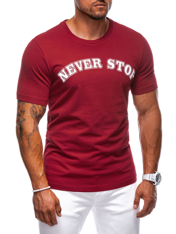 Men's printed t-shirt S2024 - red